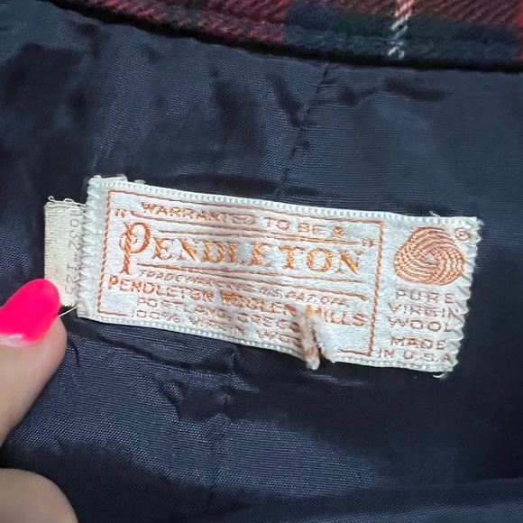 Pendleton Tartan Plaid Full Long A Line Skirt - Picture 8 of 8